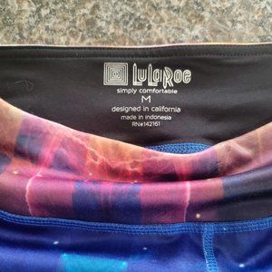 Lularoe Jade Capri Leggings, M, Excellent Condition
